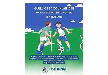 Futbol Kursu İçin Güllük'te Kayıtlar Başladı