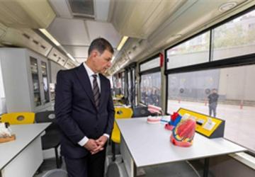 Gezici Bilim Otobüsü yola çıktı