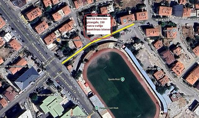 Bahçelievler Mahallesi'nde Geçici Trafik Düzenlemesi