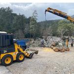 Kemer'de temizlik çalışmaları sürüyor