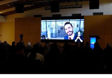 Konya Büyükşehir'den Görme Engellilere Sesli Betimlemeli Film Etkinliği