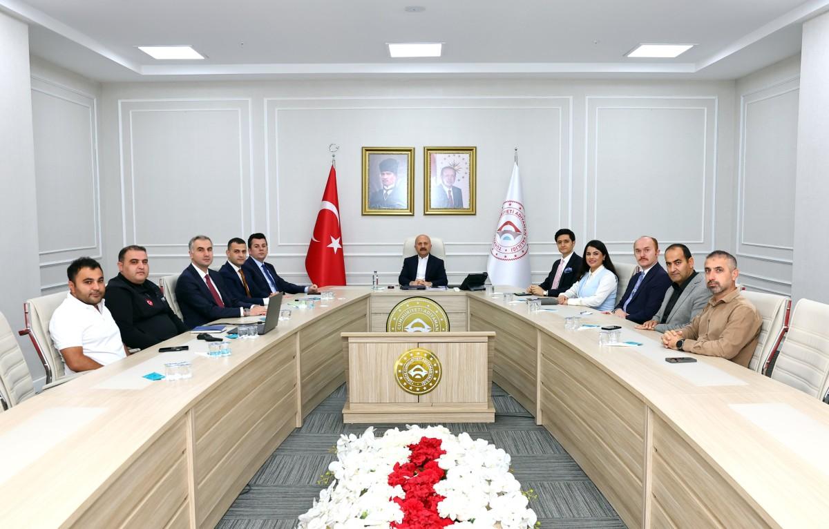 Adıyaman’da Vali Yardımcıları Değerlendirme Toplantısı gerçekleştirildi Adıyaman’da Vali Yardımcıları Değerlendirme Toplantısı gerçekleştirildi