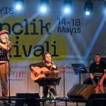 19 Mayıs gençlik sahnesi Küçükpark'ta kuruldu