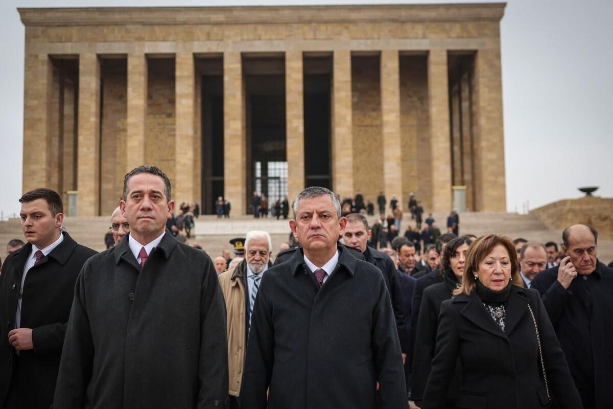 CHP Genel Başkanı Özgür Özel’den İsmet İnönü anması