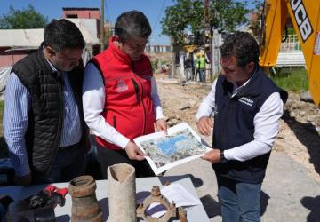 Başkan Tutdere eski ve yeni boruları karşılaştırdı: 564 kilometre tamamlandı - Videolu Haber