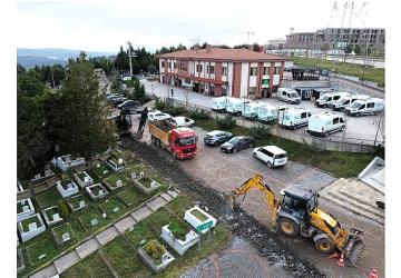 Kent Mezarlığı'ndaki su sorununa kalıcı çözüm