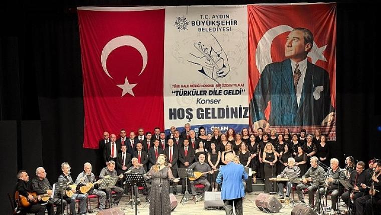 Türkülerin Eşsiz Notaları Aydın Büyükşehir Belediyesi Şükran Güngör-Yıldız Kenter Kültür Merkezi ve Tiyatro Salonu'ndan Yükseldi
