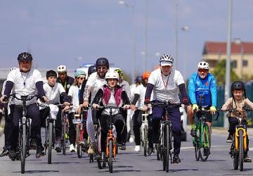 Beylikdüzü'nde Pedallar Sağlık İçin Döndü