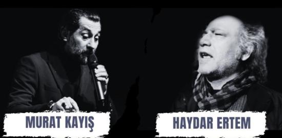 Haydar Ertem ve Murat Kayış’la ‘Yarınlara merhaba’ şiir ve türkü gecesi - Videolu Haber