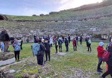 Başkan Çerçioğlu Aydınlıları Tarihin Kalbi Alabanda'da Kültür Gezisi İle Buluşturdu