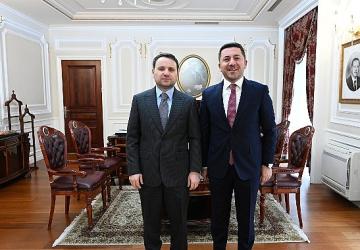 Başkanımız Rasim Arı'dan Adalet Bakanı Akın Gürlek'e Hayırlı Olsun Ziyareti