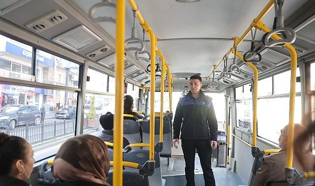 Halk Otobüslerine Yönelik Denetimler ve Kontroller Yapılıyor