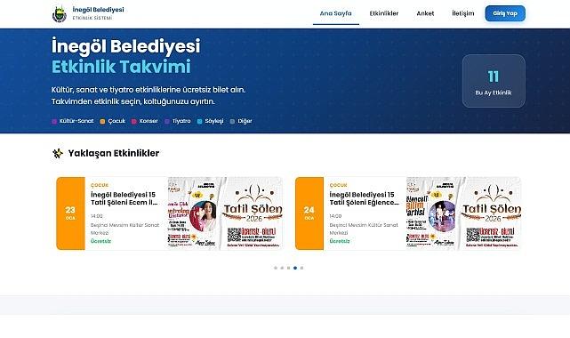 İnegöl'de Kültür ve Sanatın Yeni Adresi Kullanıma Sunuldu