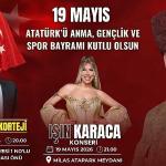 19 Mayıs Coşkusu Fener Alayı ve Işın Karaca Konseriyle Yaşanacak