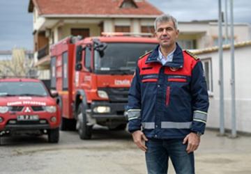 İzmir İtfaiyesi'nin 63'üncü istasyonu Şakran'da hizmete girdi