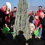 Menemen'de "İyi ki Doğdun Bebek Hatıra Ormanı" kuruldu