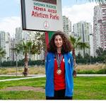 Karşıyaka'nın genç atleti Türkiye'nin zirvesinde!
