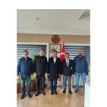 Çelik'ten Başkan Vekili Hüseyin Çelik'e ziyaret