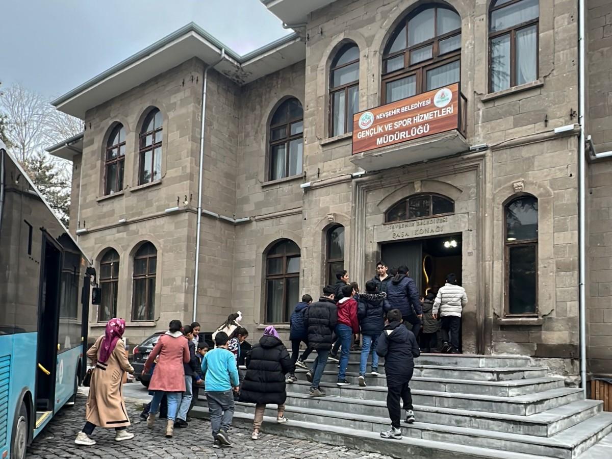 Nevşehir Belediyesi’nden Kırsaldaki Öğrencilere Destek Eli