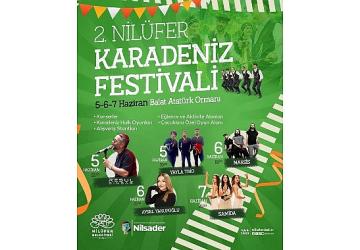 2. Nilüfer Karadeniz Festivali 5 Haziran'da başlıyor