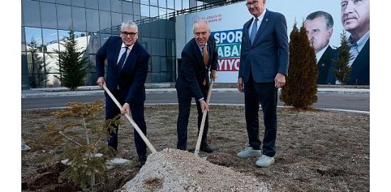 2026 UEC Avrupa Pist Bisikleti Şampiyonası Kapsamında Konya'da Anlamlı Ağaç Dikimi