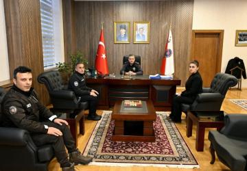 Adıyaman İl Emniyet Müdürlüğü’nde personelle birebir görüşmeler devam ediyor