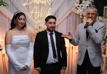 Kemer Belediyesi Kadınlar Lokali'nde nişan merasimi