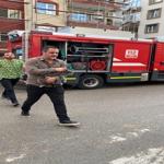 Mazgala düşen kayıp köpek ve yangında mahsur kalan kediler itfaiyenin çabasıyla kurtarıldı