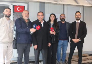 İHD Adıyaman Şubesi yönetiminden Perre Haber Ajansı’na ziyaret