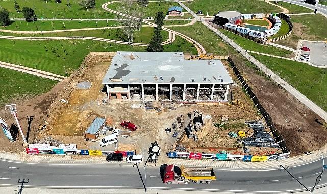 Gebze İtfaiye Hizmet Binası'nda ilerleme yüzde 60