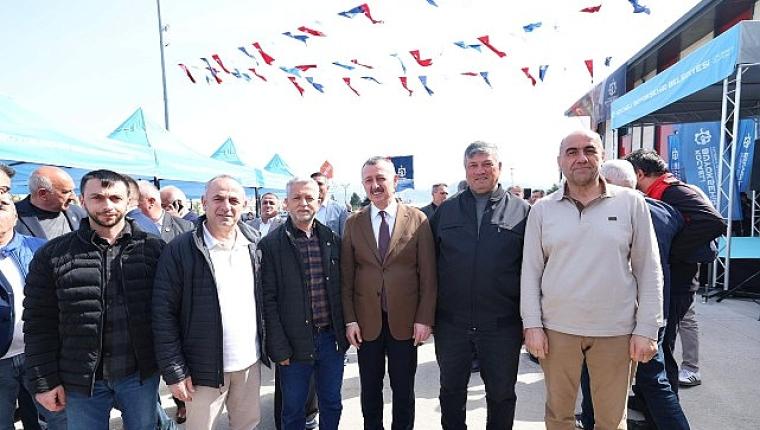 Başkan Büyükakın, 25 kırsal mahalleye yangın söndürme tankeri dağıtımında konuştu: “Afetlere müdahale hızında örnek gösteriliyoruz"