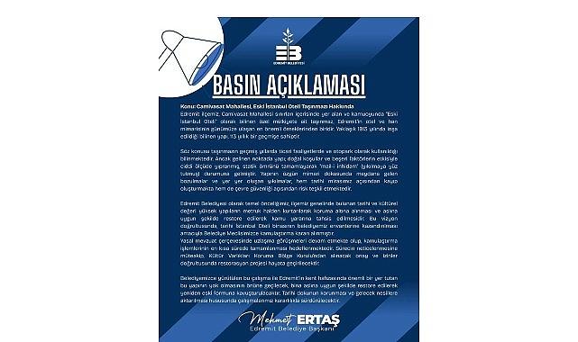 Camivasat Mahallesi, Eski İstanbul Oteli Taşınmazı Hakkında