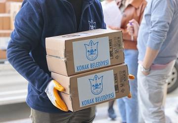 Konak'tan okullara 'hijyenik' destek