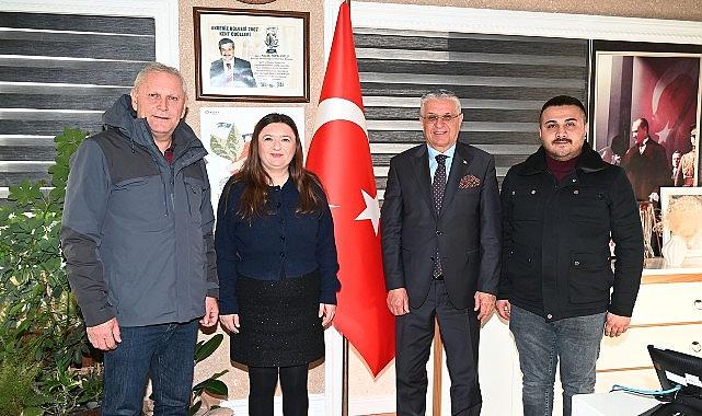 Başkan Uğurlu'dan, Başkan Topaloğlu'na ziyaret