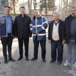 Başkan Tutdere, Varlık Mahallesi taziye evinde incelemelerde bulundu