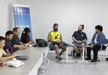 Uluslararası Proje Katılımcıları'ndan HUB Antalya Girişimcilik Merkezi'ne ziyaret