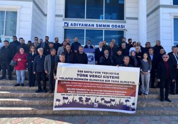 Adıyaman SMMMO’dan 586 Sayılı VUK Tebliği’ne tepki: ‘Vergi sistemi telafisi mümkün olmayan bir yara aldı’