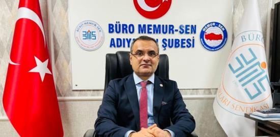 Büro Memur Sen Adıyaman Şube Başkanı Resul Taşkın’dan 6 Şubat mesajı: ‘Acı taze, dayanışma diri’