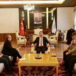 Brezilya Büyükelçisi Neves'den Belediye Başkanı Arı'ya Ziyaret