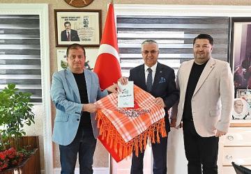 Kumluca Belediye Meclis üyelerinden Başkan Topaloğlu'na ziyaret
