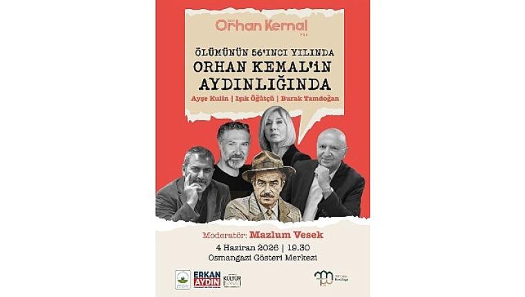 Osmangazi Belediyesi'nden Orhan Kemal'e Anlamlı Vefa