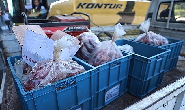 Antalya otogarında 270 kilo uygunsuz taşınan et bulundu