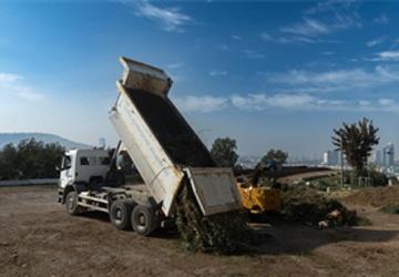 Büyükşehir'in yeşil atıkları kompost gübreye dönüşüyor
