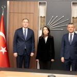 DEM Parti’den CHP’ye ziyaret: Suriye gündemi masada