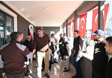 Başkan Kocaman'dan Kartepe Ağasar Kültür Yaşatma ve Yardımlaşma Derneği'ne Ziyaret