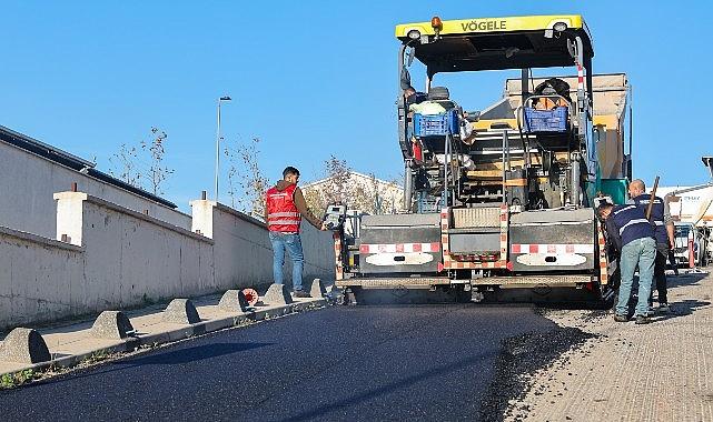 Maltepe'de Marmara Üniversite'si yolları yenileniyor