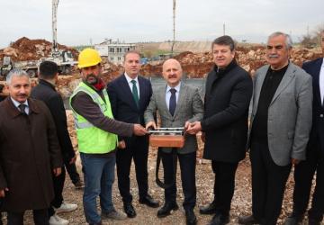 Adıyaman’da Kayaönü Mahallesi’nde 12 derslikli okulun temeli atıldı