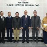 Eğitimci yazarlardan İl Milli Eğitim Müdürü Tosun’a anlamlı ziyaret