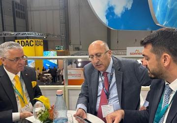 Kemer heyeti ITB Berlin Fuarı'nda