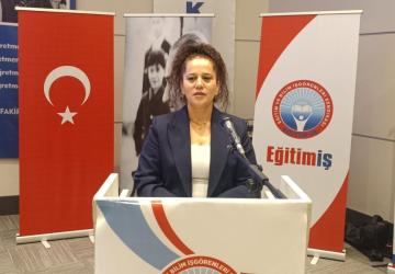 Eğitim-İş Adıyaman Şube Başkanı Nesime Taştı’dan 19 Mayıs mesajı